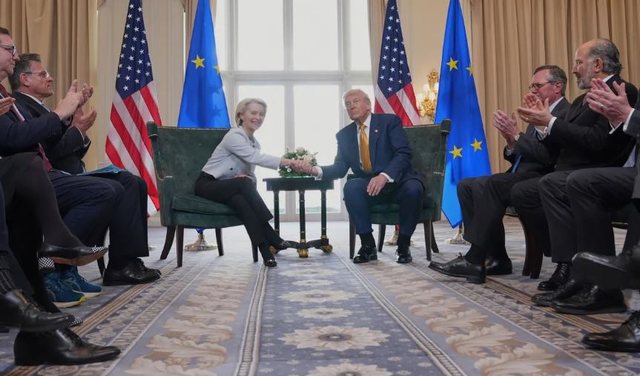 Tarifat/ Von der Leyen: Jo perfekt, por marrëveshje e fortë me Trump.
