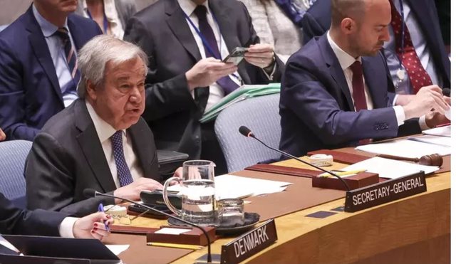 Kreu i OKB, Guterres, i alarmuar nga plani i Izraelit për të pushtuar