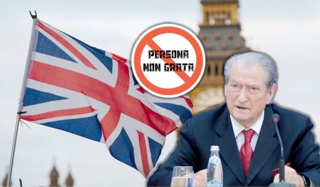 Pse Berisha nuk e përmend Non Gratën nga Britania e Madhe?!