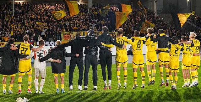 Dortmundi shembet në momentet vendimtare, Shloterbek del hapur kundër