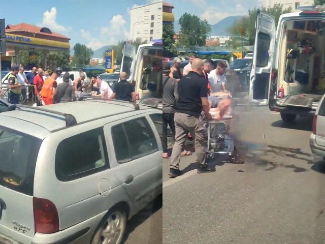 Aksident i rëndë në Tiranë, makina përplas