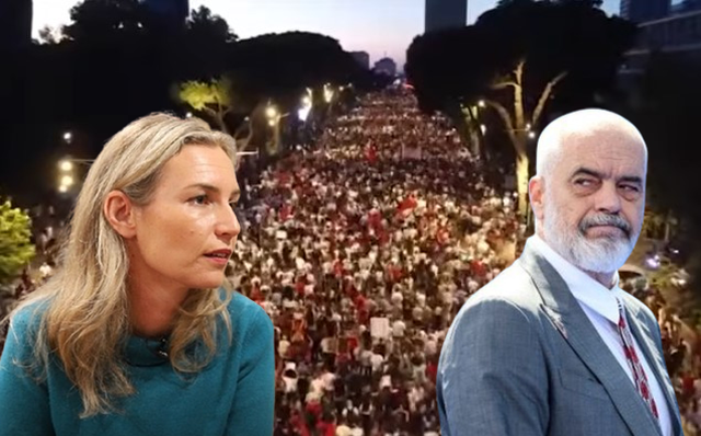 Lea Ypi mb&euml;shtet protestat p&euml;r largimin e Ram&euml;s: S&rsquo;kam