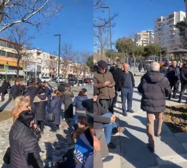 Rama viziton sot Vlor&euml;n, tregtar&euml;t protestojn&euml; kund&euml;r