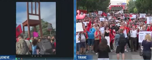 Shqiptarët e Gjenevës i tregojnë “karrigen” Edi