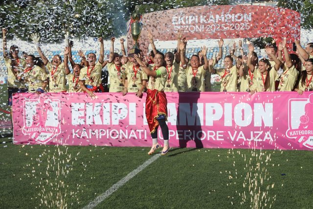 Kampionati i vajzave / Vllaznia shpallet kampione e Shqipërisë pas