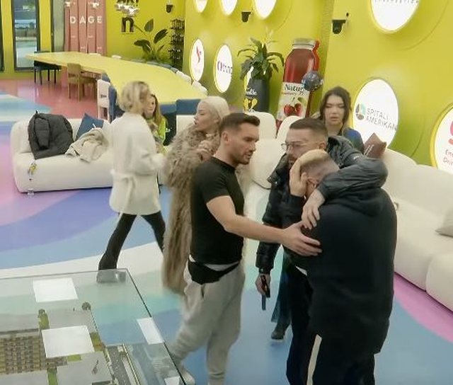 Painful: The moment when Labi learns that his grandfather has died