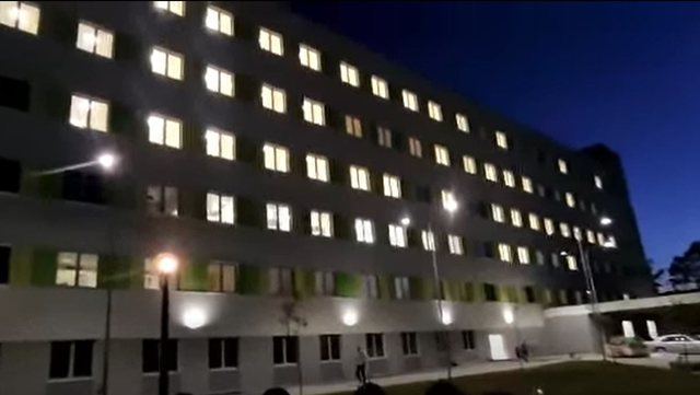 The lights were also cut off in the intensive care unit of the QSUT, the