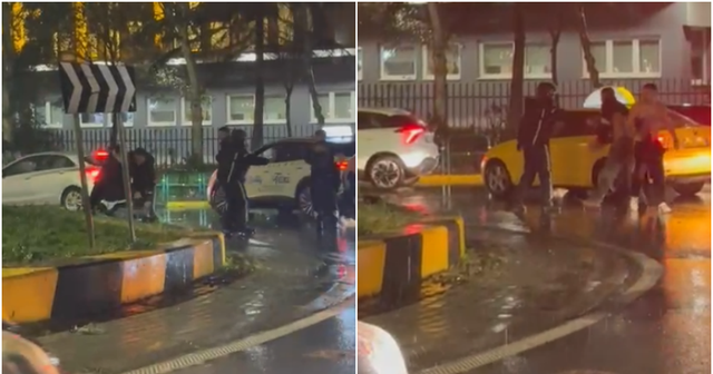 Massive brawl in Tirana, young people physically clash with each other