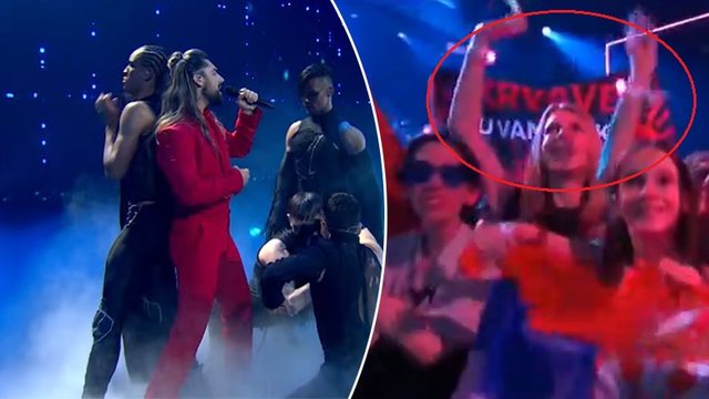 Pankarta që tronditi skenën e Eurovisionit pas performancës