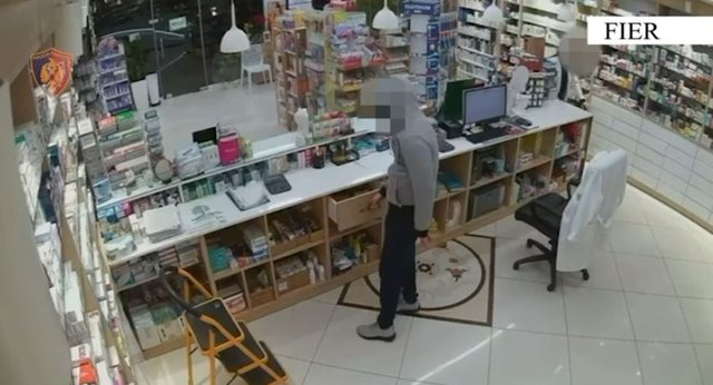 EMRI/ He stole money from a pharmacy in Fier, the 25-year-old was arrested