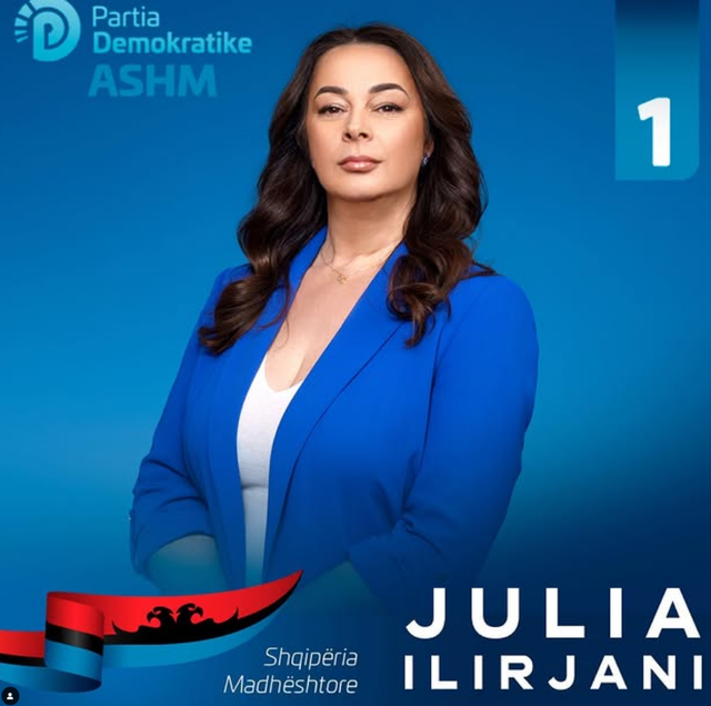 Ish-kandidatja p&euml;r deputete e PD, Julia Ilirjani i bashkohet l&euml;vizjes
