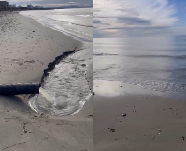 Skandal n&euml; Golem/ Uj&euml;rat e zeza derdhen direkt n&euml; det, rrezik