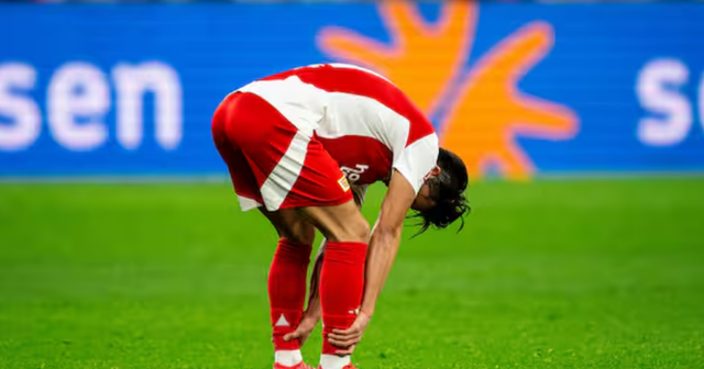 E goditi topi në fyt, futbollisti mbyll sezonin pas një frakture