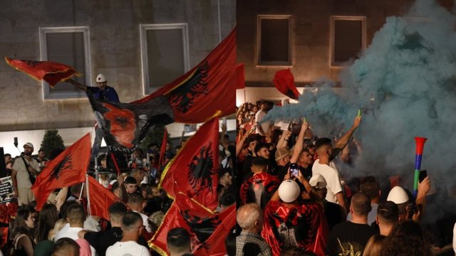 Dita e 22-t&euml; e tubimit n&euml; Tiran&euml;, nga bulevardi