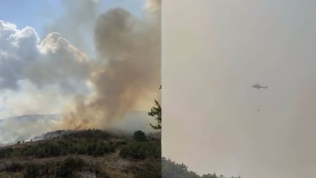 Finiq/ Vatër e re zjarri mes Dërmishit dhe Rumanxës, rrezikohen
