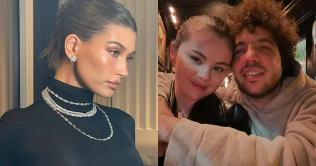 Hailey denies claims she liked post mocking Selena and Benny