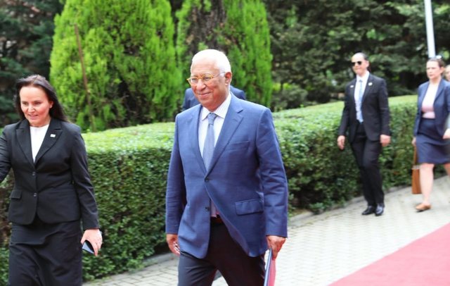 Antonio Costa n&euml; Kosov&euml; n&euml; kuad&euml;r t&euml; turit ballkanik,