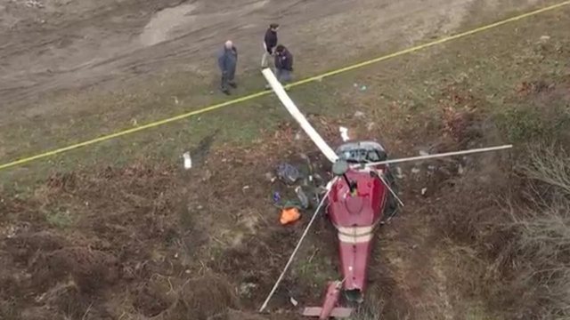 Shocking in the USA/ Two helicopters collide in New Jersey, one person dies