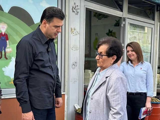 Lulzim Basha dhe Pëllumb Seferi, pranë qytetarëve të