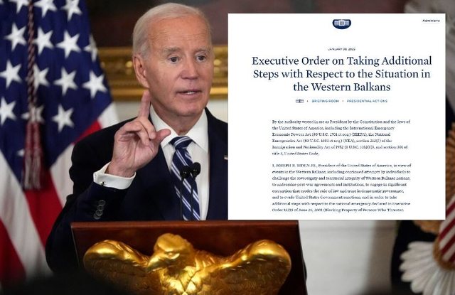 Urdhri i ri i Biden për sanksionet në rajonin tonë/ Goditen edhe