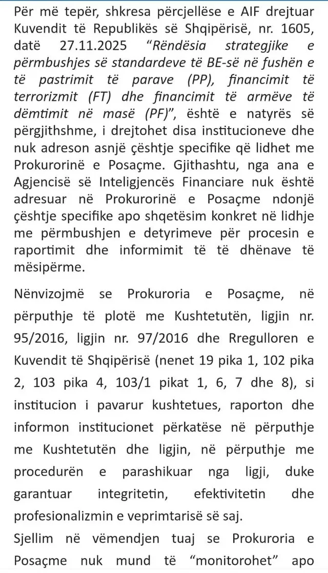 SPAK i mbyll der&euml;n Komisionit &ldquo;Xhafaj 2&rdquo;: Nuk mund t&euml; na