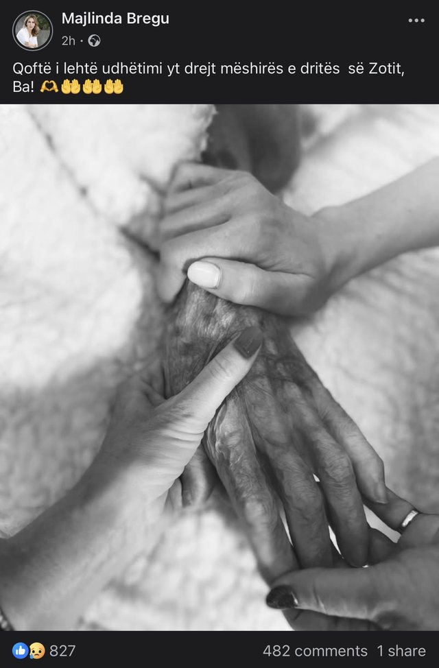 Pllakos zia në familjen e Majlinda Bregut, humbet njeriun e zemrës: