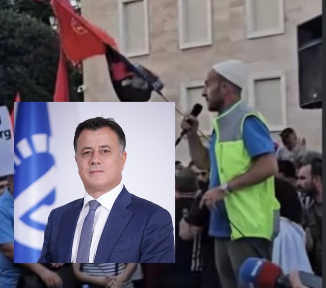 Flamuri i Berishës fut hundët në protestë, sulmon aktivistin
