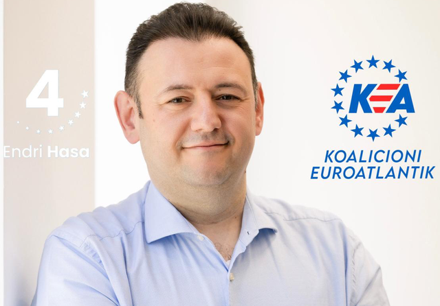 Endri Hasa: Koalicioni Euroatlantik premton ndryshim të thellë në