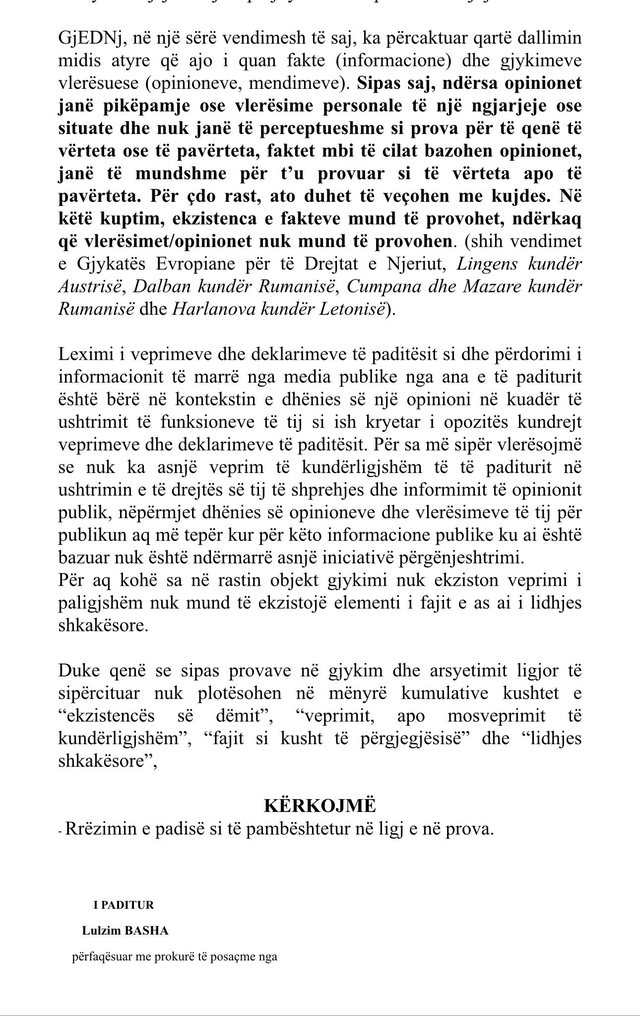 Basha mposht Ramën në gjykatë, fiton çështjen që