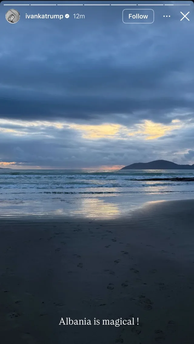 "Albania is magical"/ Ivanka Trump shares images from her visit to