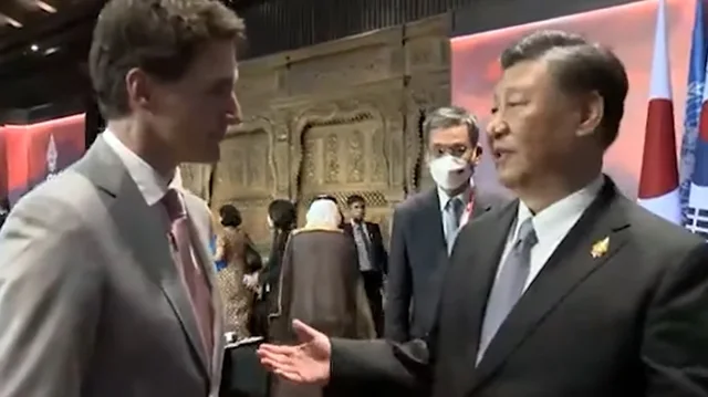 G20- VIDEO/ Presidentin kinez filmohet duke kritikuar kryeministrin kanadez, por