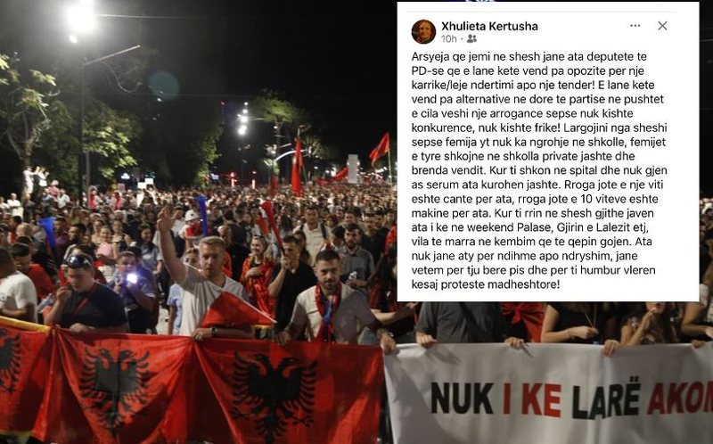 Xhuljeta K&euml;rtusha demaskon deputet&euml;t e PD: Jemi n&euml; shesh se e