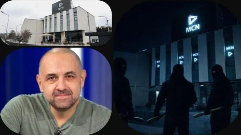 MCN owner Endri Meksi is threatened again, people with masks enter the TV and