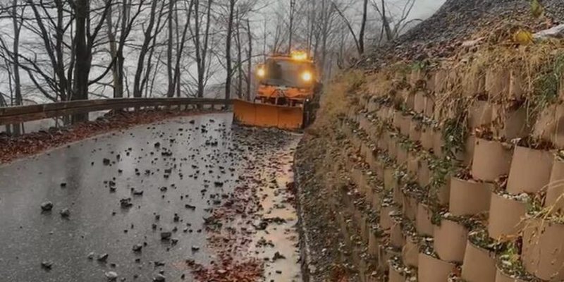 Strong winds and intense rainfall, Kukës Region affected by bad weather