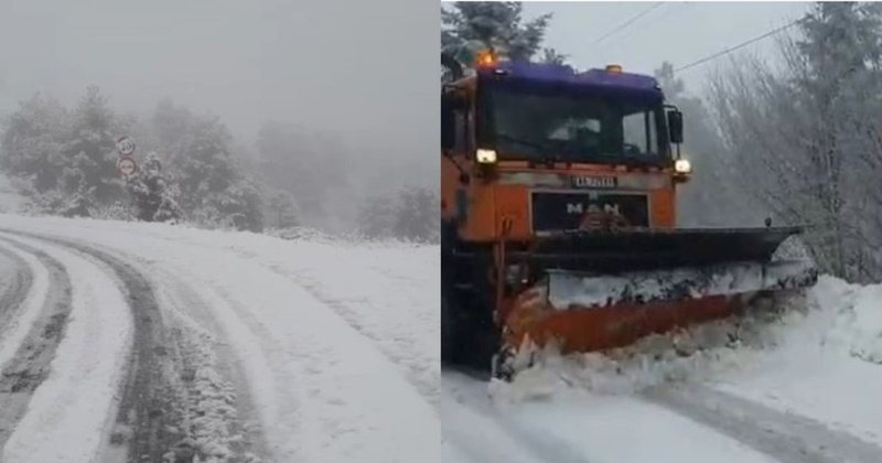 Kor&ccedil;a zgjohet e mbuluar nga bora, trash&euml;sia arrin deri n&euml; 20 cm