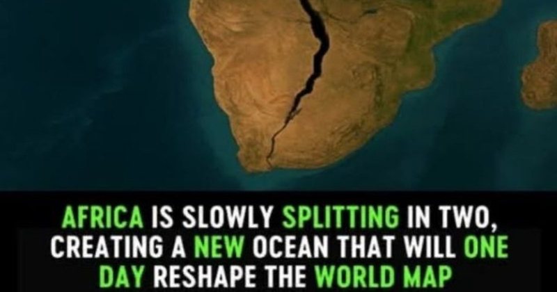 Afrika po ndahet më dysh: Çarja e madhe do të krijojë