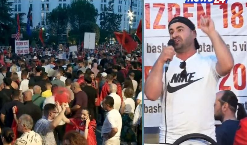 Listat e mbyllura/ Protestuesi ironizon para Kryeministris&euml;: Zemra m&euml;