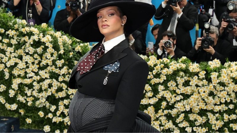 Shtatzënë për herë të tretë, Rihanna në