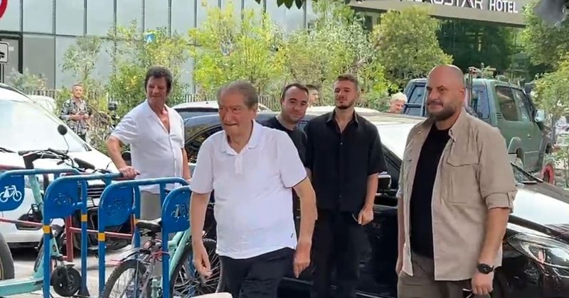 Pas ekskursionit në Bjeshkët e Kosovës, Berisha paraqitet në