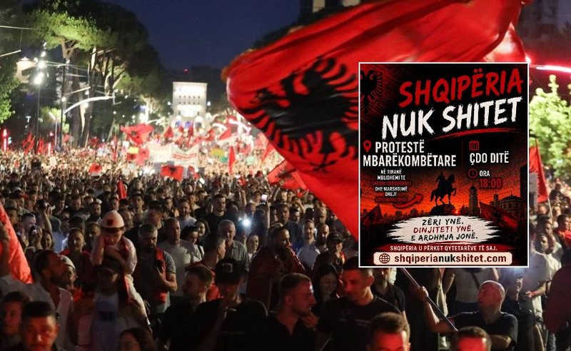 Revolta kund&euml;r kast&euml;s politike t&euml; korruptuar/ Nis marshimi drejt