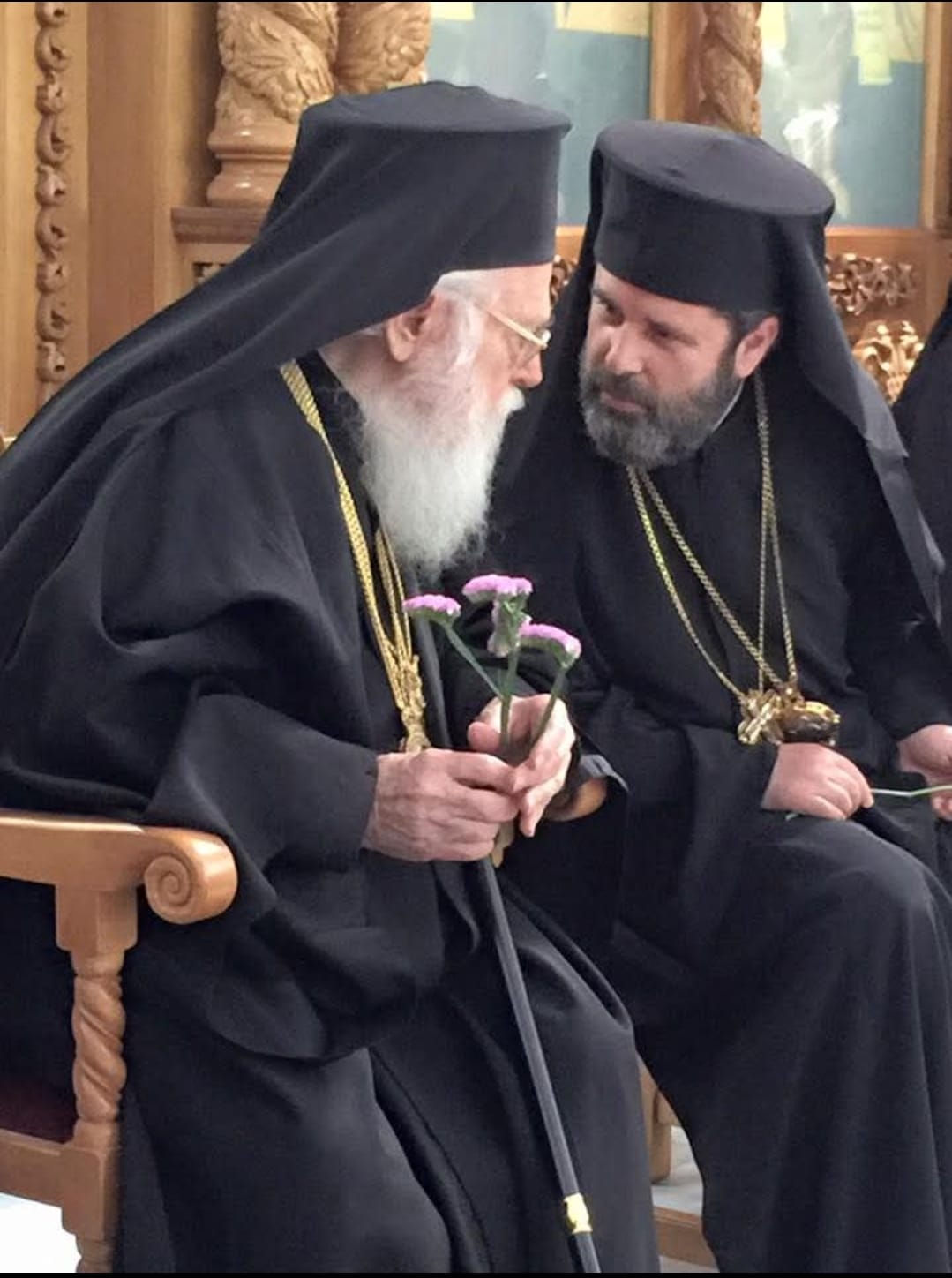 The first-born Albanian Bishop, Bishop Joan Pelushi, fulfillment of Archbishop Anqastas' dream, his beloved son