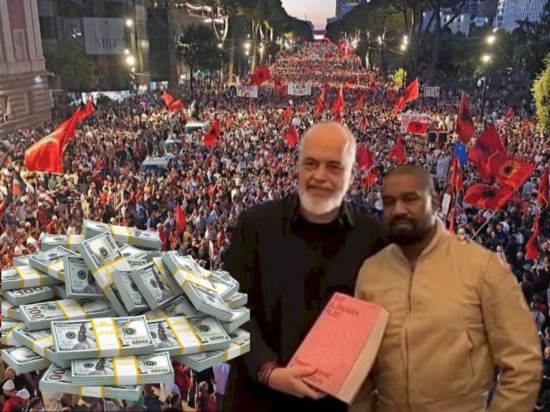 OCCRP: Koncerti i Kanye West, spektak&euml;l politik me para publike p&euml;r