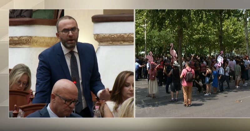 Kuvendi nis me p&euml;rplasje PS-PD/ Balla shtyn ligjin p&euml;r BE-n&euml;,