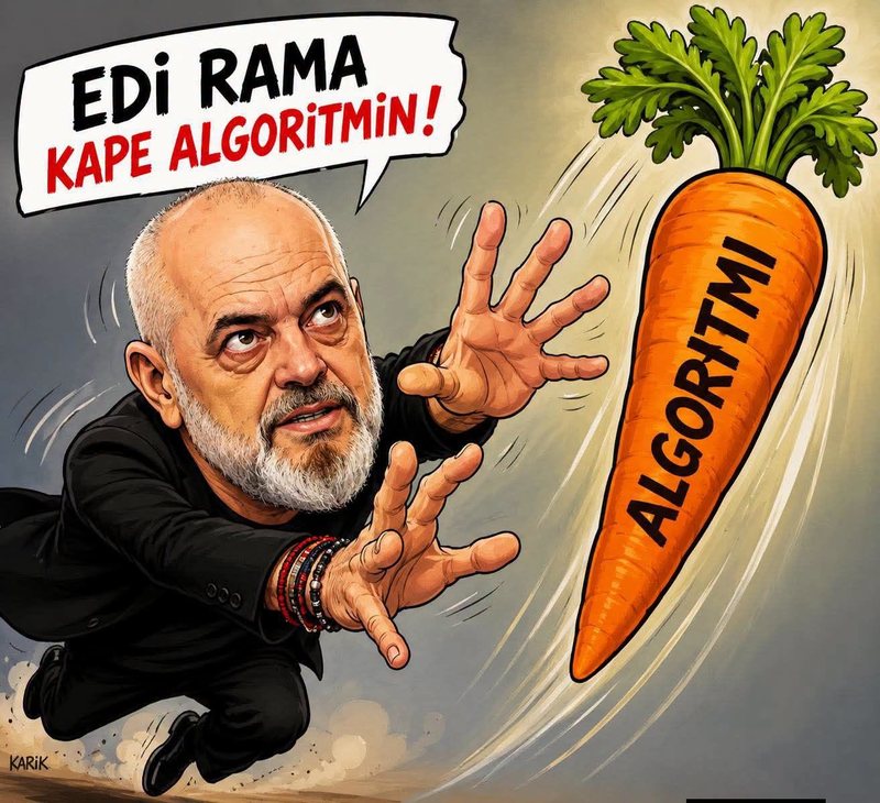 Sh&euml;nim nga Rigels Saliman: Edi, kape algoritmin!