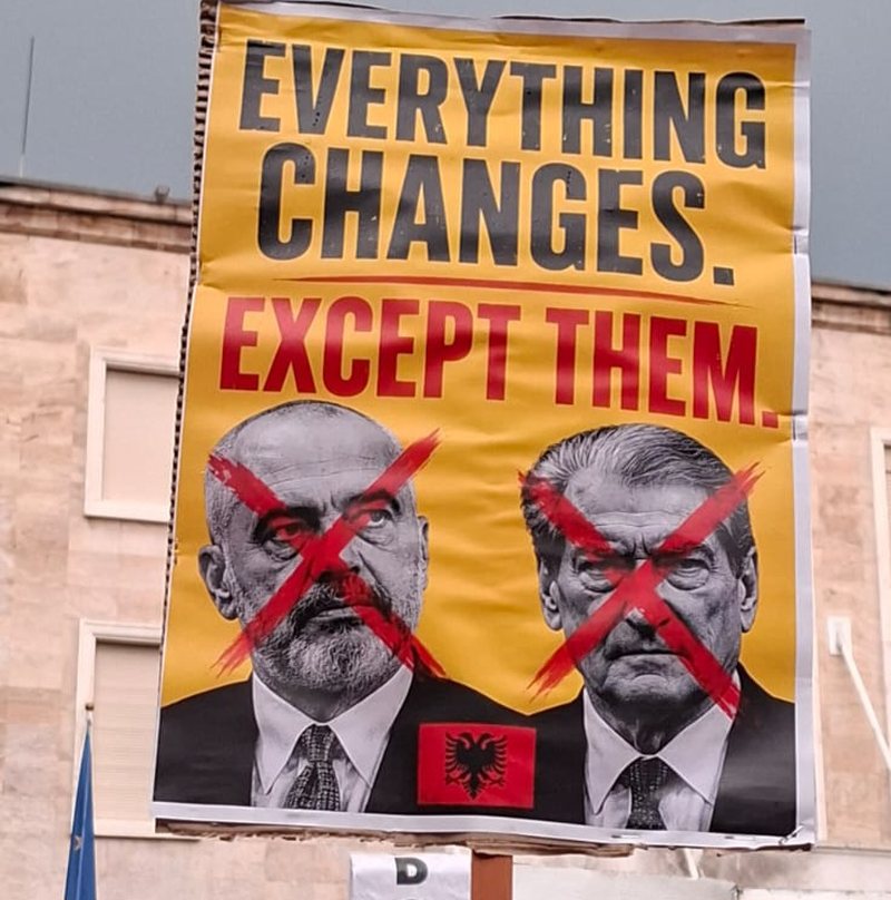 Protesta si "Arka e Noes" p&euml;r PD, por Berisha duhet t&euml;
