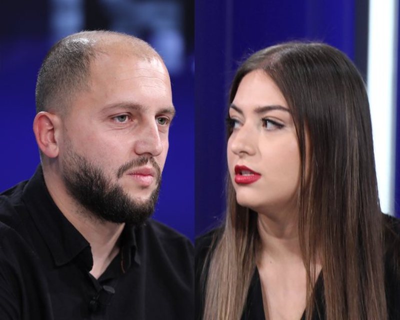 Aktivisti p&euml;rplaset me Sara Milen p&euml;r protest&euml;n kund&euml;r