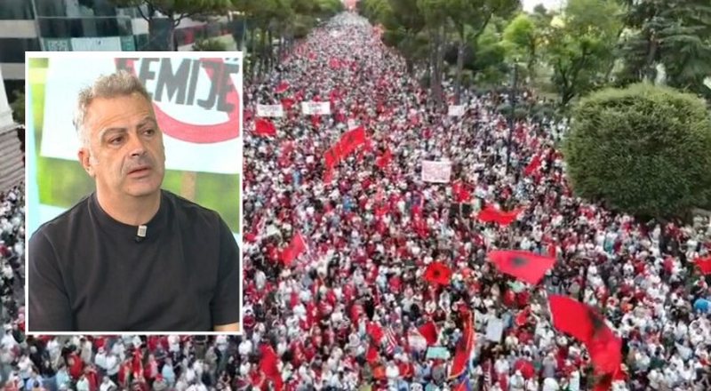"Ne p&euml;rfaq&euml;sojm&euml; protestuesit"/ Andi Tepelena i