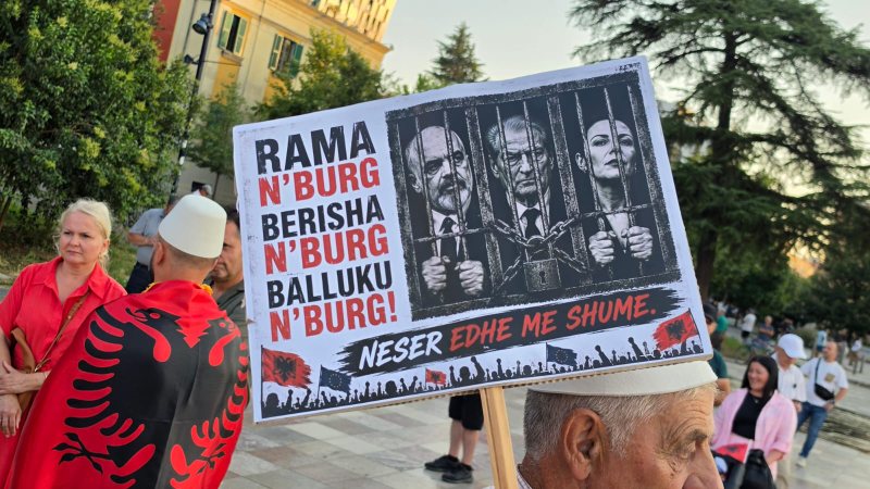 Nga Protest&euml; e Iranit, te Protesta e PD/ Berisha i ngre s&euml;rish topin