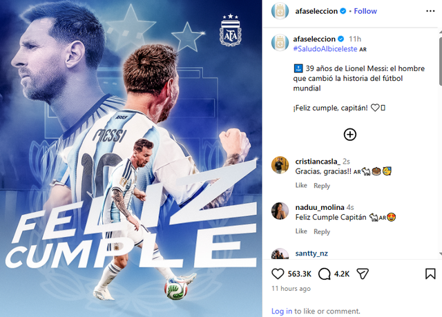 “Njeriu që ndryshoi historinë e futbollit", Argjentina uron