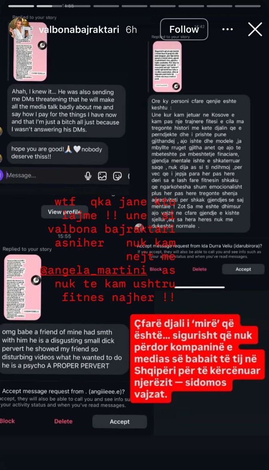 Përmbledhje e dramës Angela Martini - Fatmir Hysenbelliu (dhe një